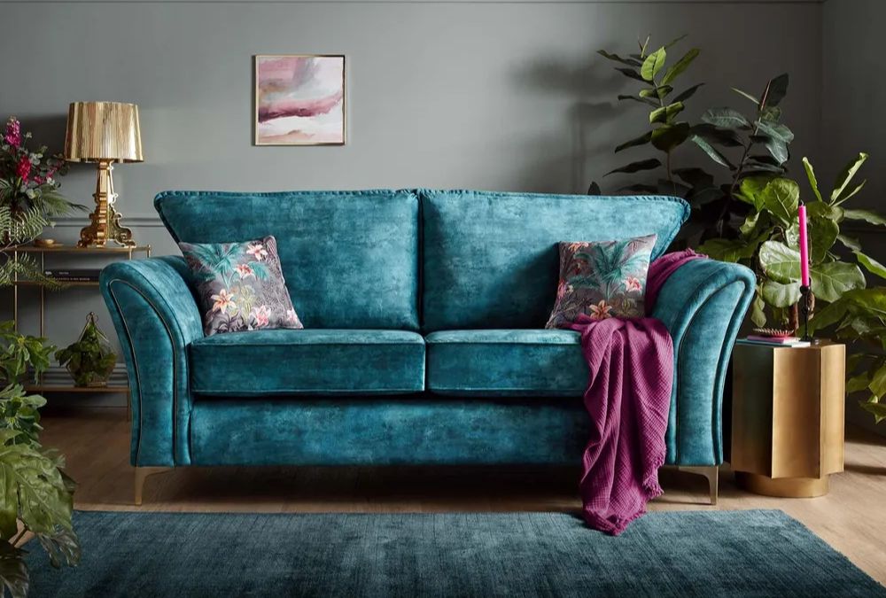 10 Blue Sofa Living Room Ideas To Style This Statement Shade - 06