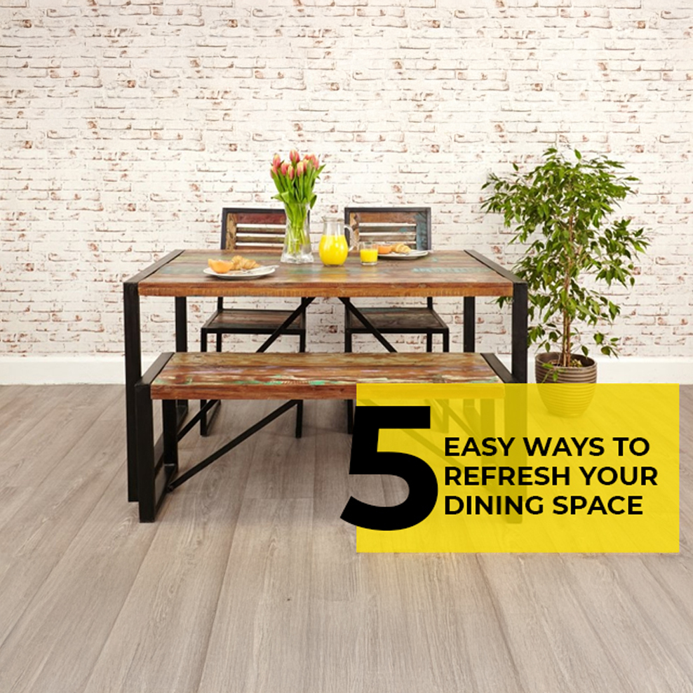5 Practical Ways to Refresh Your Dining Space