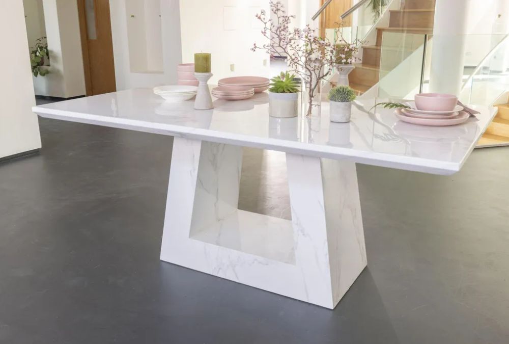 Ceramic Dining Table vs Marble: Which One to Choose - 04