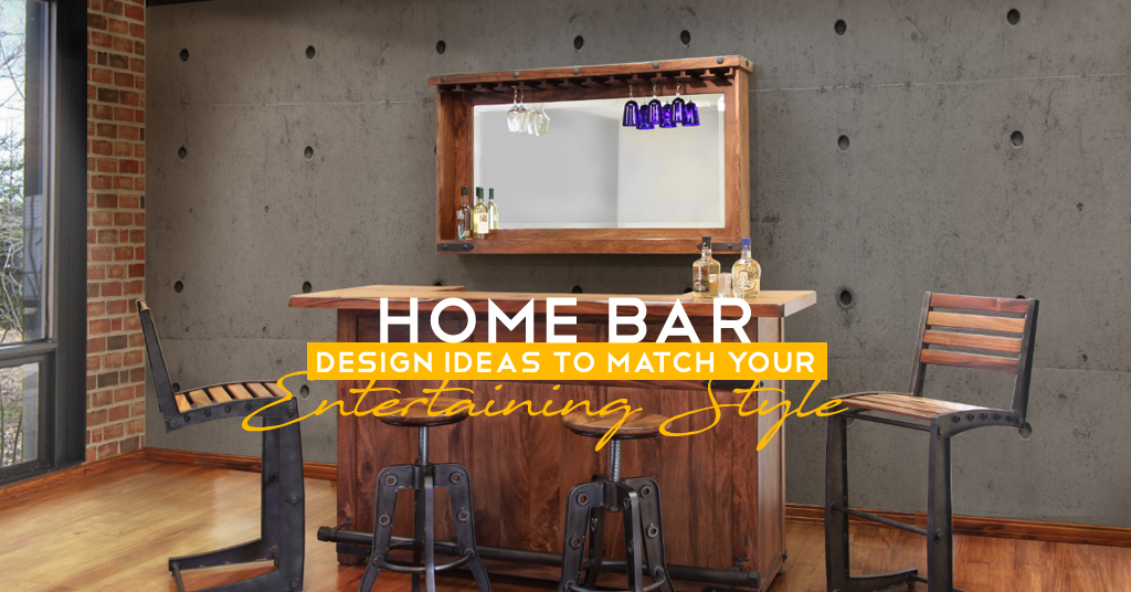 Home Bar Design Ideas to Match Your Entertaining Style